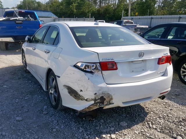 JH4CU2F81CC030930 - 2012 ACURA TSX SE WHITE photo 3