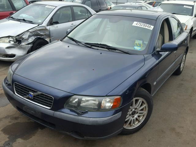 YV1RS64A342344305 - 2004 VOLVO S60 BLUE photo 2
