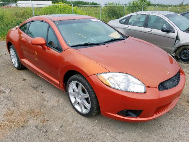 4A3AK24F29E602811 - 2009 MITSUBISHI ECLIPSE GS ORANGE photo 1