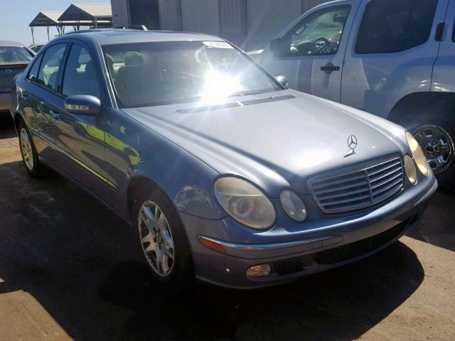 WDBUF65J73A234718 - 2003 MERCEDES-BENZ E 320 BLUE photo 1