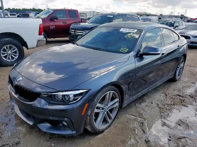 WBA4J5C58JBF06197 - 2018 BMW 440I GRAN GRAY photo 2