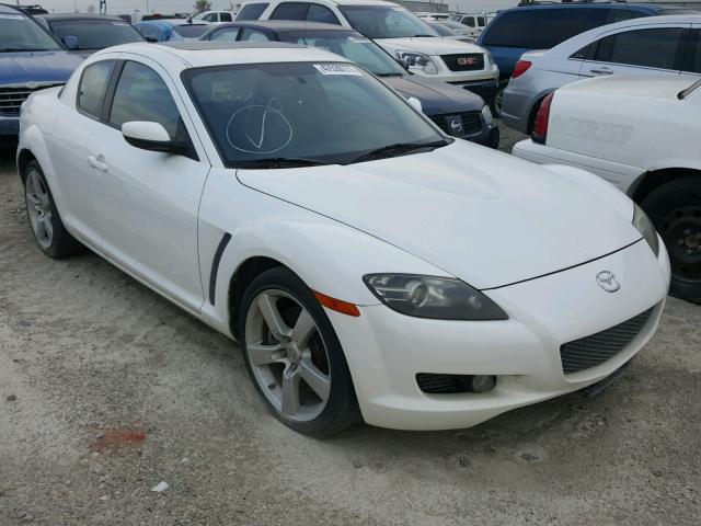 JM1FE173760207107 - 2006 MAZDA RX8 WHITE photo 1