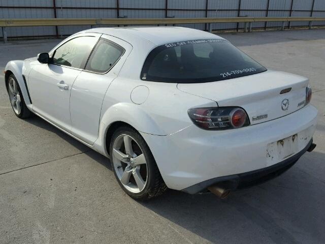 JM1FE173760207107 - 2006 MAZDA RX8 WHITE photo 3