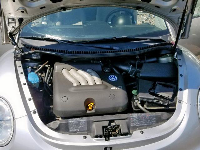 3VWCC21C4XM424942 - 1999 VOLKSWAGEN NEW BEETLE ნაცრისფერი ფოტო 7