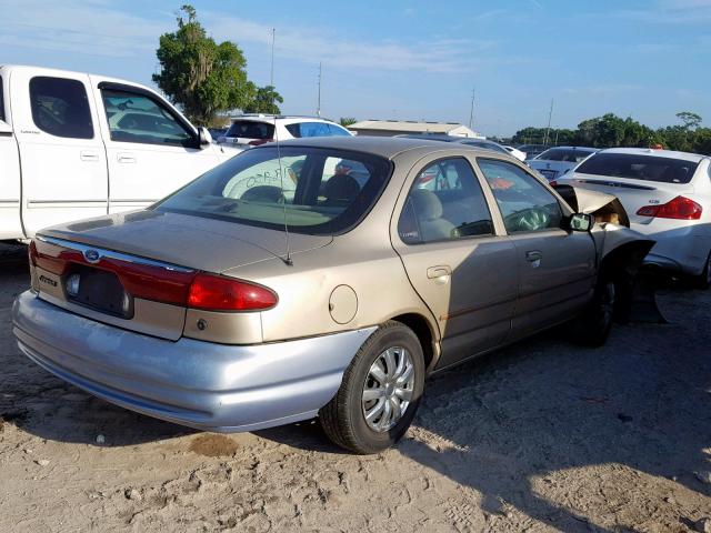 3FAFP6631YM115960 - 2000 FORD CONTOUR SE GOLD photo 4