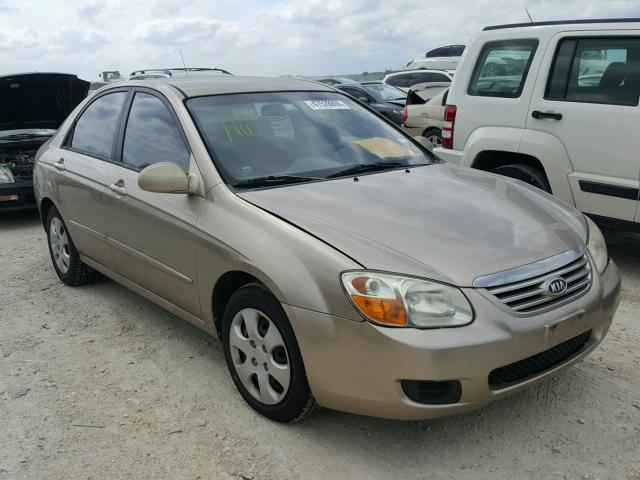 KNAFE121675466095 - 2007 KIA SPECTRA EX TAN photo 1