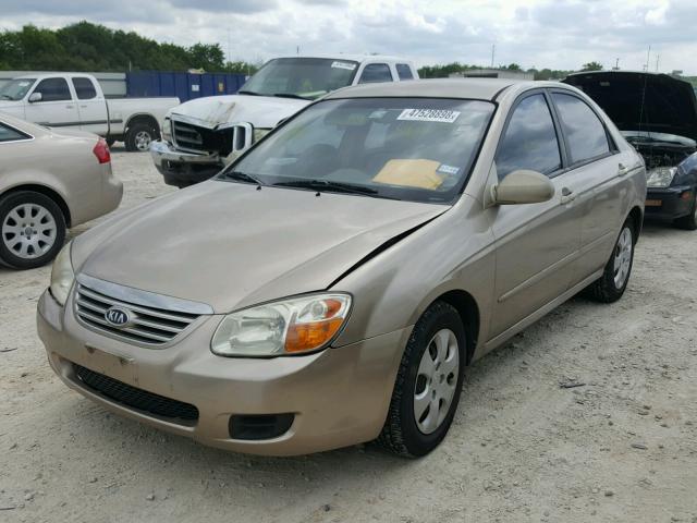 KNAFE121675466095 - 2007 KIA SPECTRA EX TAN photo 2