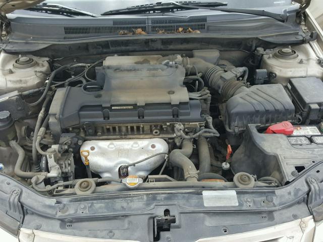 KNAFE121675466095 - 2007 KIA SPECTRA EX TAN photo 7