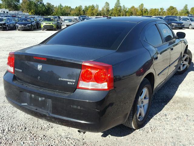 2B3CA3CV7AH311362 - 2010 DODGE CHARGER SX BLACK photo 4