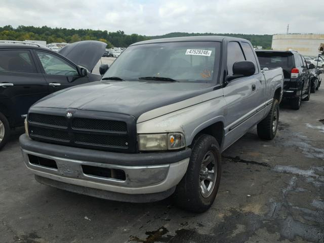 3B7HC13Z3XG123114 - 1999 DODGE RAM 1500 GRAY photo 2