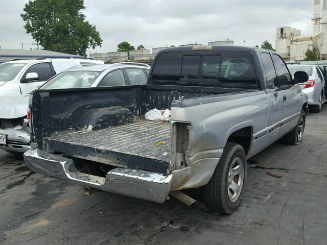 3B7HC13Z3XG123114 - 1999 DODGE RAM 1500 GRAY photo 4