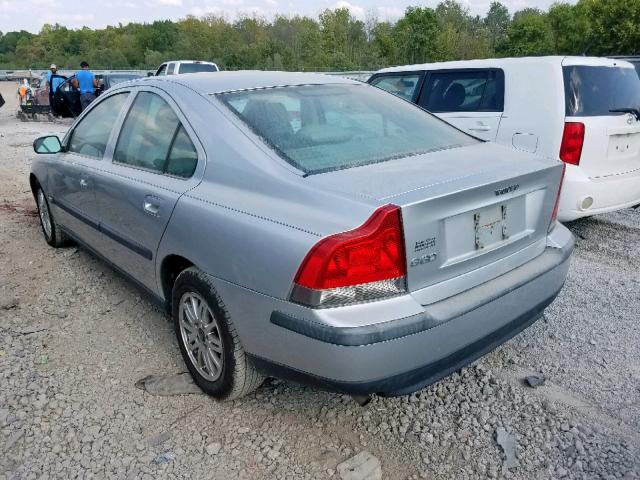 YV1RS61T642325253 - 2004 VOLVO S60 SILVER photo 3