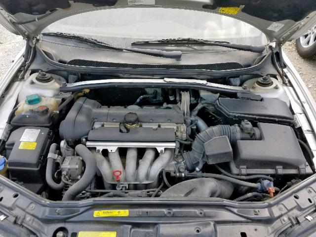 YV1RS61T642325253 - 2004 VOLVO S60 SILVER photo 7