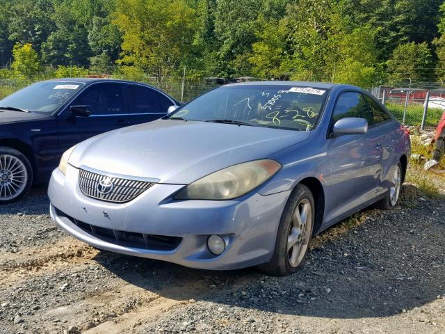 4T1CA30P16U104048 - 2006 TOYOTA CAMRY SOLA BLUE photo 2