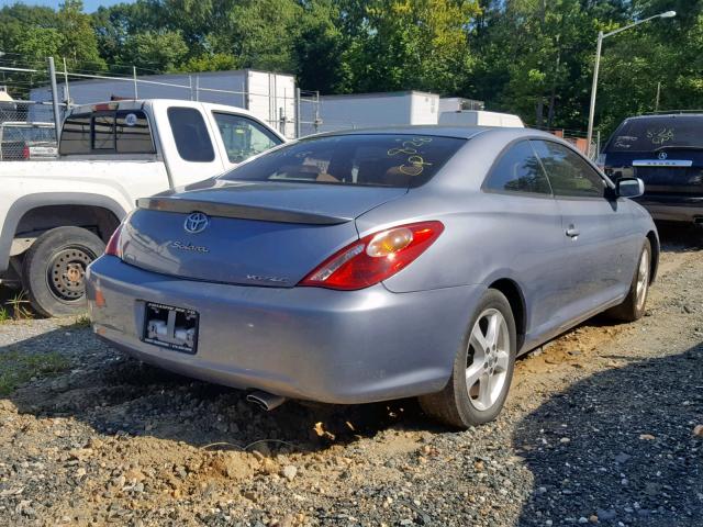 4T1CA30P16U104048 - 2006 TOYOTA CAMRY SOLA BLUE photo 4