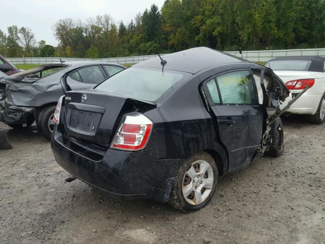 3N1AB61E29L609394 - 2009 NISSAN SENTRA 2.0 BLACK photo 4