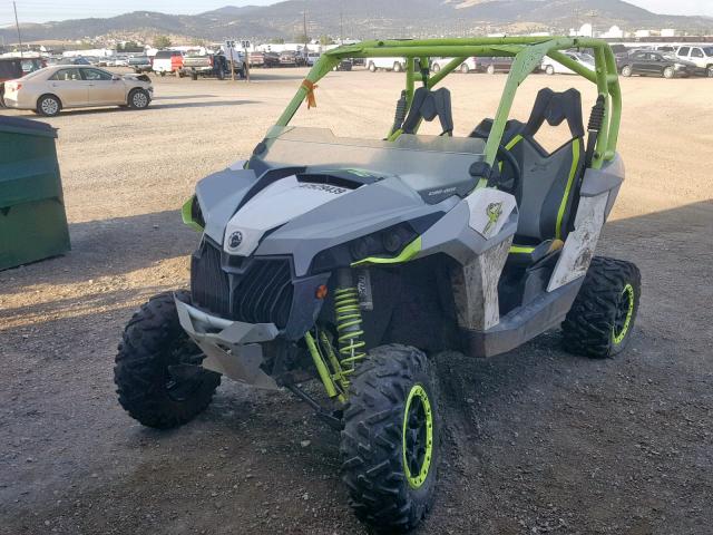 3JBPDAR21FJ003173 - 2015 CAN-AM MAVERICK 1 WHITE photo 2