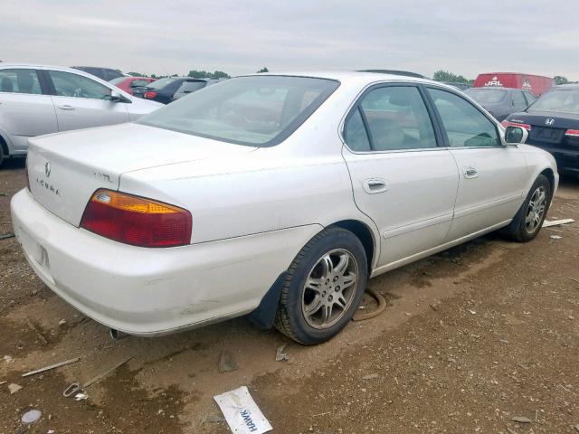 19UUA5669YA029317 - 2000 ACURA 3.2TL WHITE photo 4