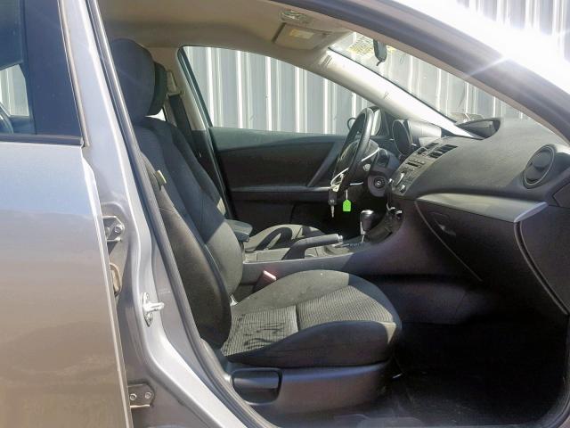 JM1BL1V85C1554282 - 2012 MAZDA 3 I SILVER photo 5