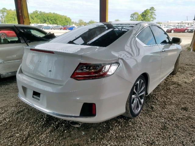 1HGCT2B88DA002695 - 2013 HONDA ACCORD EXL WHITE photo 4