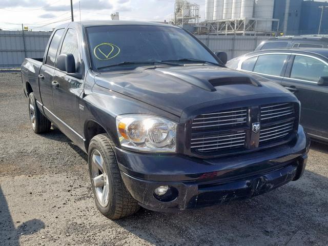 1D7HA18287S219482 - 2007 DODGE RAM 1500 S BLACK photo 1