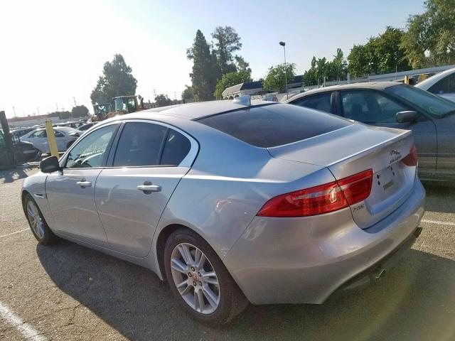 SAJAD4BG2HA966349 - 2017 JAGUAR XE PREMIUM SILVER photo 3