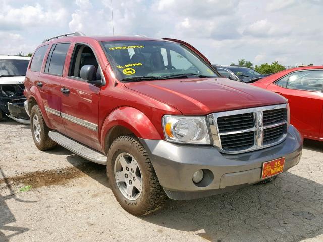 1D8HB68N68F119990 - 2008 DODGE DURANGO AD MAROON photo 1