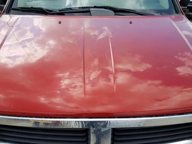 1D8HB68N68F119990 - 2008 DODGE DURANGO AD MAROON photo 7