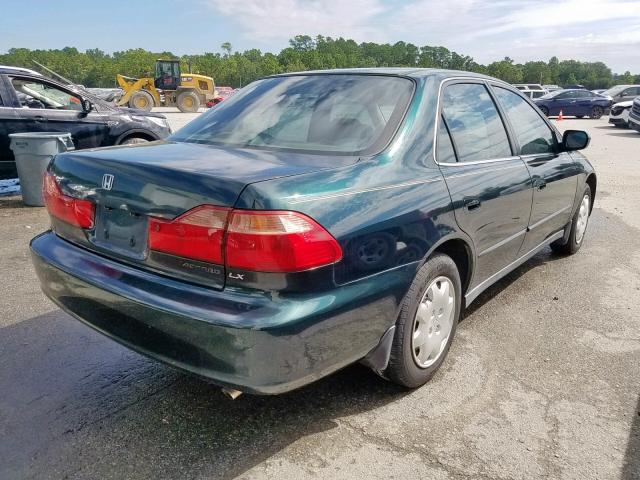 1HGCG5649XA111975 - 1999 HONDA ACCORD LX GREEN photo 4