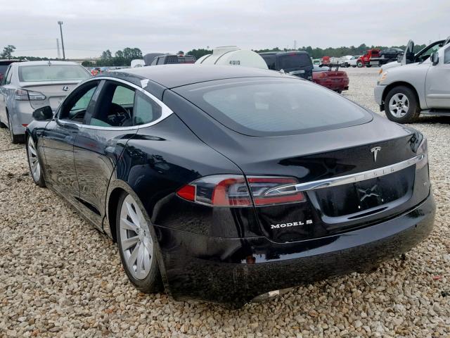 5YJSA1E25HF187576 - 2017 TESLA MODEL S BLACK photo 3