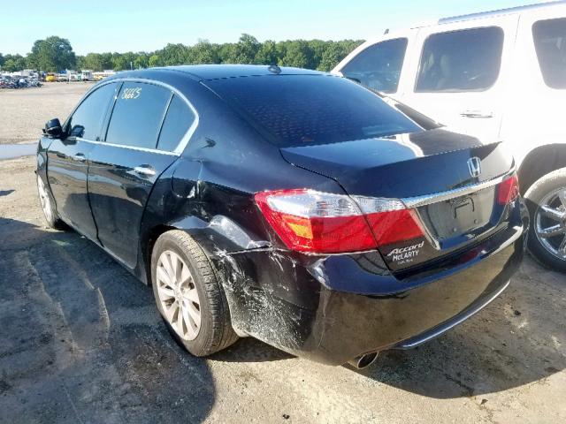 1HGCR3F86FA029685 - 2015 HONDA ACCORD EXL BLACK photo 3