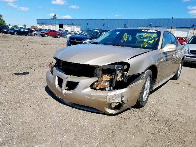 2G2WP522651182482 - 2005 PONTIAC GRAND PRIX GOLD photo 2