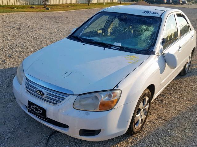 KNAFE121875485439 - 2007 KIA SPECTRA EX WHITE photo 9