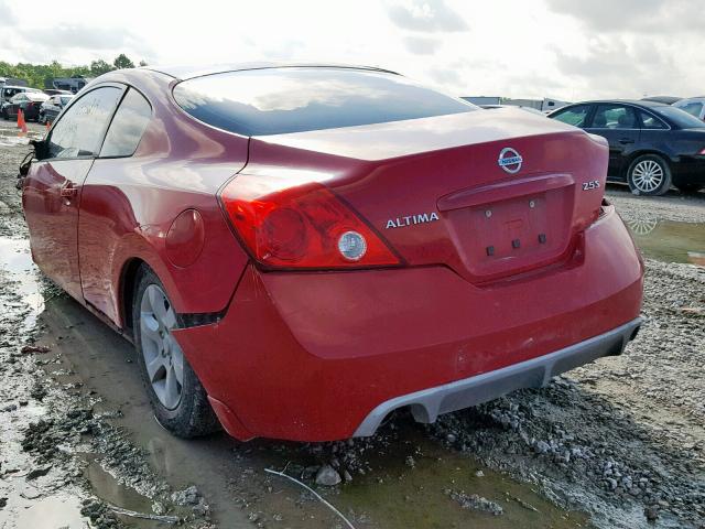 1N4AL24E89C198728 - 2009 NISSAN ALTIMA 2.5 RED photo 3