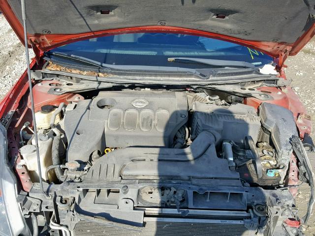 1N4AL24E89C198728 - 2009 NISSAN ALTIMA 2.5 RED photo 7