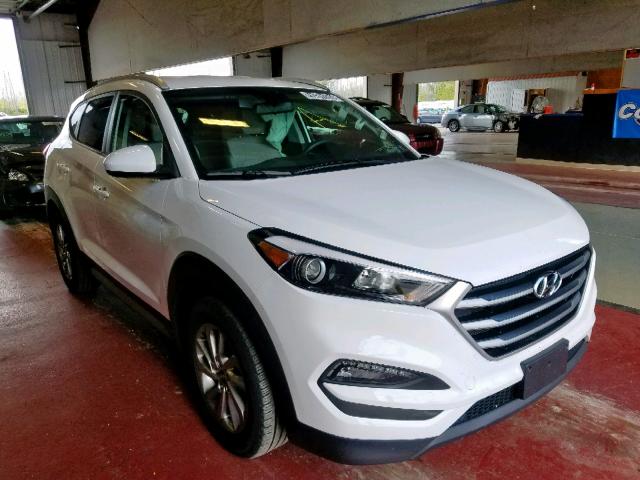 KM8J3CA46JU702893 - 2018 HYUNDAI TUCSON SEL WHITE photo 1