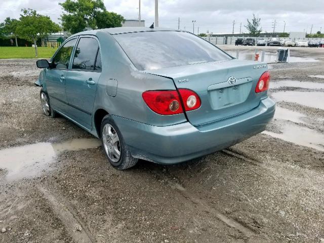 1NXBR32E66Z574754 - 2006 TOYOTA COROLLA CE GREEN photo 3