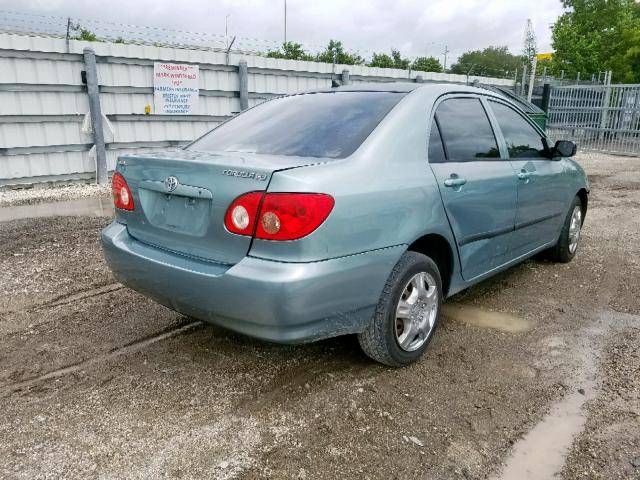 1NXBR32E66Z574754 - 2006 TOYOTA COROLLA CE GREEN photo 4