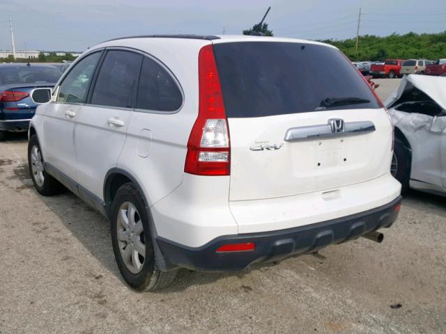 JHLRE48779C015126 - 2009 HONDA CR-V EXL WHITE photo 3