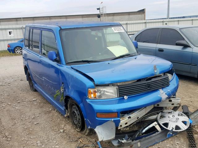 JTLKT324X50218332 - 2005 TOYOTA SCION XB ლურჯი ფოტო 1
