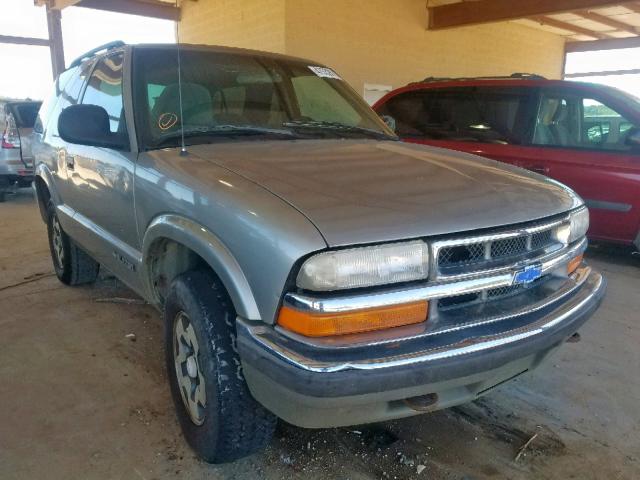 1GNCT18W31K128149 - 2001 CHEVROLET BLAZER TAN photo 1