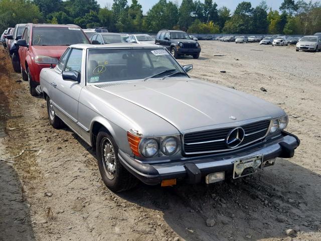 WDBBA45C5FA028510 - 1985 MERCEDES-BENZ 380 SL GRAY photo 1