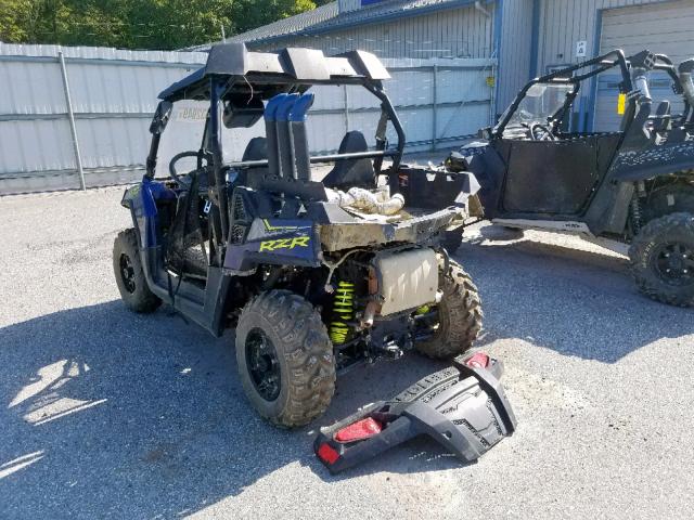 3NSVHE571JE370916 - 2018 POLARIS RZR 570 EP BLUE photo 3