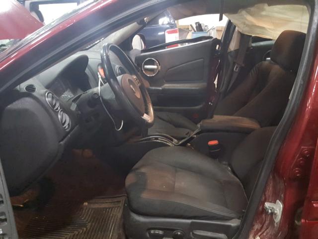 2G2WP582171174266 - 2007 PONTIAC GRAND PRIX RED photo 5