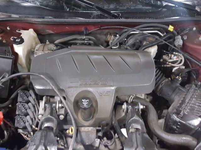 2G2WP582171174266 - 2007 PONTIAC GRAND PRIX RED photo 7