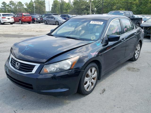 1HGCP2F84AA145721 - 2010 HONDA ACCORD EXL BLACK photo 2