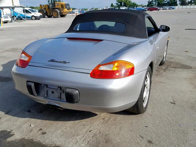 WP0CA2981VS624514 - 1997 PORSCHE BOXSTER SILVER photo 4