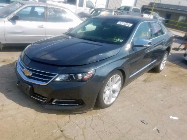 2G1125S31J9171164 - 2018 CHEVROLET IMPALA PRE GRAY photo 2