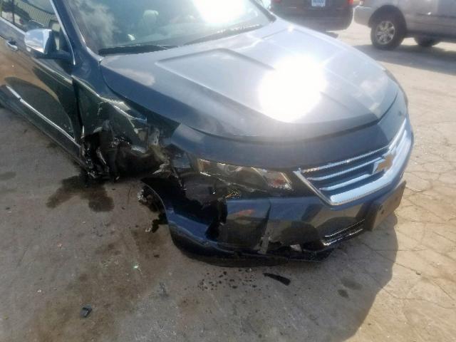 2G1125S31J9171164 - 2018 CHEVROLET IMPALA PRE GRAY photo 9