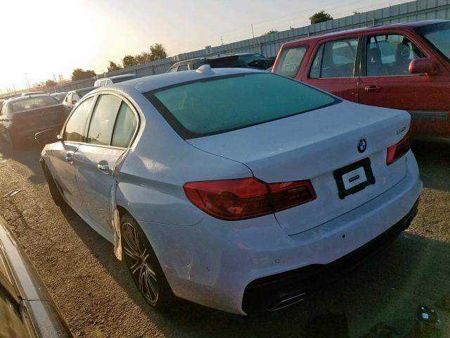 WBAJE5C30HG914760 - 2017 BMW 540 I WHITE photo 3